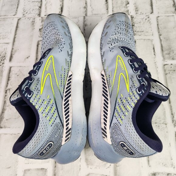 Brooks Glycerin GTS 20 Women's Sz 9 B Light Blue Athletic Running Train Sneakers - Picture 7 of 10
